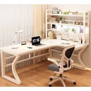 기역자 책상 l형 화이트 좌측 데스크 ㄱ자 인용 형 원목 코너책상 코너형 코