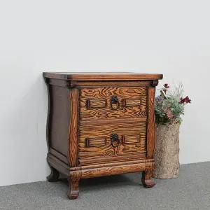 원목 호리병 2단협탁