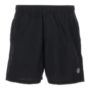 [스톤아일랜드] 25SS 로고 스윔 숏팬츠 K1S15 B100009 S0043 V0029