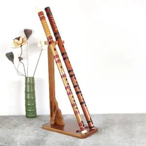 대나무 피리 스탠드 거치대 가방 진열대 악기 태국 단소