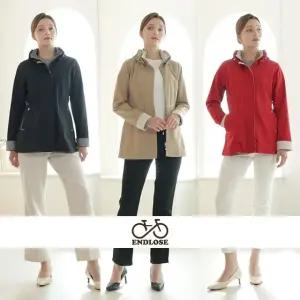 26SS 엔드로제 체크셔링 트렌치 1종