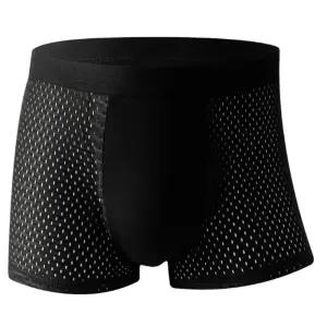 남성 3D 메쉬 모달 팬티 트렁크 드로즈 남자 속옷