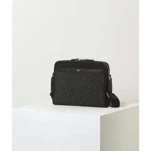 [NS홈쇼핑]DBBA6E593BK 닥스 블랙 DD 패턴 나일론 크로스백[35704429]