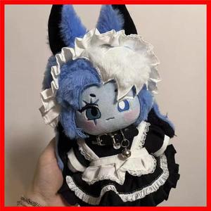 20 Cm 애니메이션 게임 섀도우 밀크 쿠키 카와이 코스프레 드레스 코튼 인형 바디 만화 주변기기 소프트 플