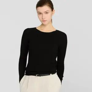 리브 라운드넥 풀오버 니트 SSKPOP12090