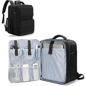 빔 가방 LUXJA 가방대부분의 주요 노트북 블랙 호환 대형 와 슬리브 백팩15 6인치 2칸