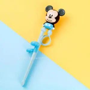 [에이치플러스몰]아기 교정 젓가락 미키 캐릭터 모션 1단계