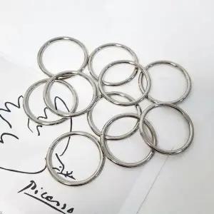 [에이치플러스몰]ksr 키링부자재 오링 연결고리 전기도금 O링 실버 10개 38mm