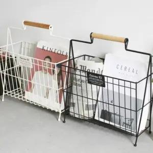 전면책꽂이 소파 침대 책수납 철제랙 신문꽂이 매거진랙 잡지랙