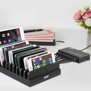 핸드폰 태블릿 거치대 스마트폰 휴대폰 스탠드 받침대 꽂이 11칸