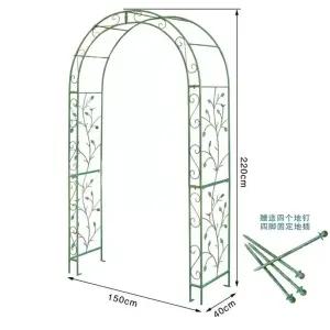 넝쿨지지대 장미넝쿨 아치 정원 식물지주대 장미