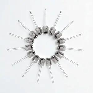 멀티 공기 밸브 어댑터 볼펌프 공기주입 스틸 바늘 1p