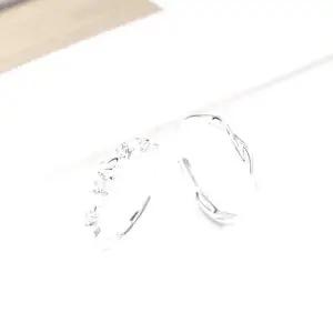 실버 커플링 레이어드 링 발렌타인 연인반지 선물