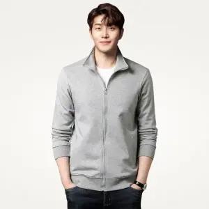 간절기 트레이닝 자켓 하이넥 남성 무지 스 집업 얇은 남자 저지 트랙 집업 탑 봄 가벼운외투 가을
