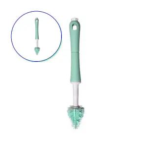 쌍문상회 실리콘브러쉬 텀블러 물통 일자형 세척솔