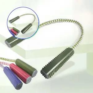 쌍문상회 스트레칭로프 띠기웰빙지압 솜에스707S 1P 어깨운동