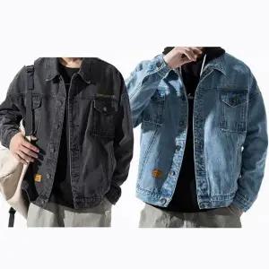 남자데님 청 워싱 남자 남자봄아우터 진청 자켓 데님 빈티지 남성 남자봄