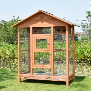 조립식 새장 야외용 날림장 반려조 케이지 새 실외 우드