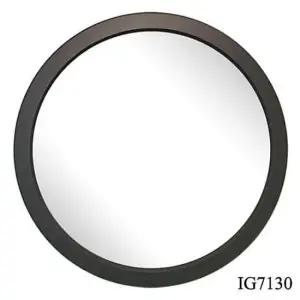 벽거울 월넛 원형 IG7130 28cm