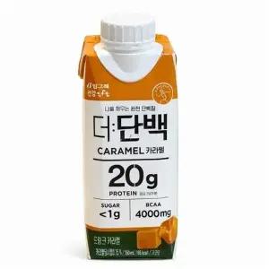[웰빙창고] 빙그레 더단백 드링크 카라멜맛 단백질 250ml 18팩