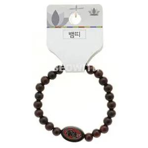 띠 뱀 불교 염주 팔찌 어린이 벽조목