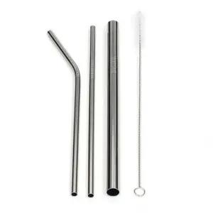 프로방스 스텐 빨대 스트로우 세척솔 세트 4p