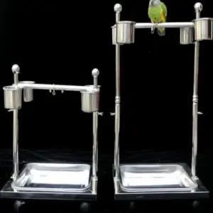 앵무새 횟대 새장 놀이터 스텐 모란 대형 스탠드