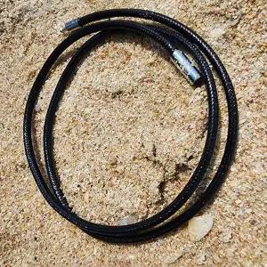 블랙 남자 여자 로프 끈 목걸이