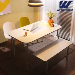 [웨스트프롬] 엘라 1200 화이트 라운드 테이블(식탁)