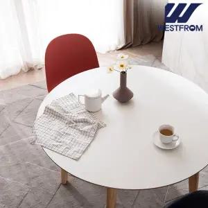 [웨스트프롬] 에스메랄다 1000 원목 원형 테이블(식탁)