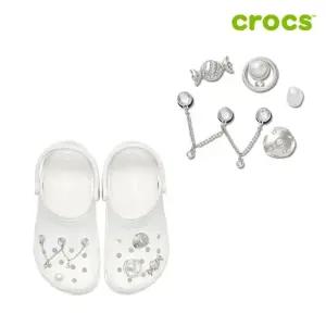 [크록스 정품] 실버 앤 펄 지비츠 5개 세트 10017723