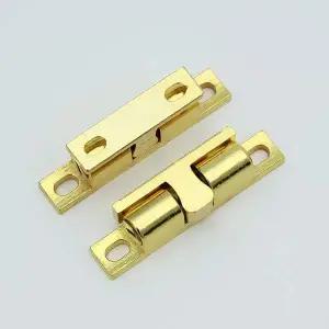 볼캐치 빠찌링 4개입 43mm 골드 가구문 고정 랏지