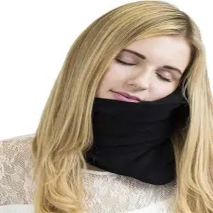 목 여행용 베개 메모리 기내 비행기용 승무원 라운드형