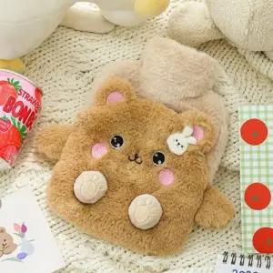 보송보송 동물 온수팩 핫팩 손난로 물주머니 찜질팩