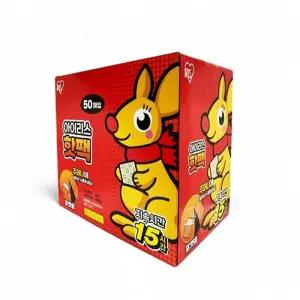 무결 아이리스 휴대용 포켓 핫팩 손난로 대용량 100GX50개 핫팩파우치 핫팩홍보 판촉물핫팩