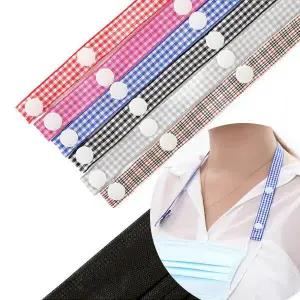 [아트박스]/홀리지 체크 마스크 스트랩 마스크목걸이/목줄 스트랩끈