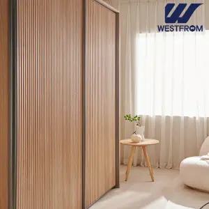 [웨스트프롬] 모던 더블린) 템바보드 슬라이딩 행거형 키큰옷장 180cm