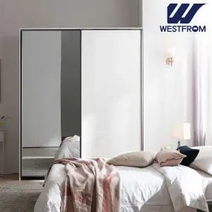 [웨스트프롬] 모던 더블린HG) 슬라이딩 행거형 키큰옷장 180cm