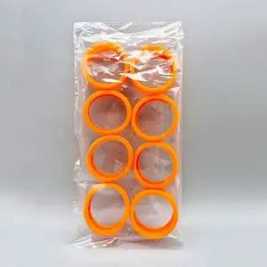 고급형 캐리어 바퀴 커버 8P 오렌지