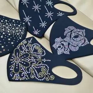 네오프랜 화려한 1p 패션 마스크 마스크 큐빅펄