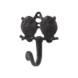 장식소품 인테리어 DIY 주물옷걸이/부엉이/1구