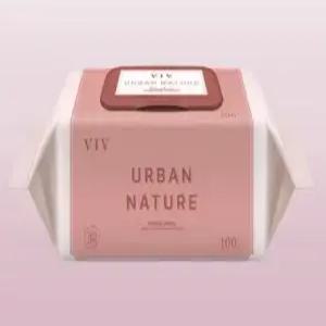 비브 어반네이처 아기물티슈 허니로즈 캡형 100매 X 10팩