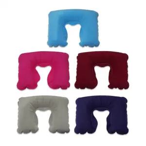 여행용 기내용 간편보관 U자 에어 목베개 에어쿠션 목쿠션