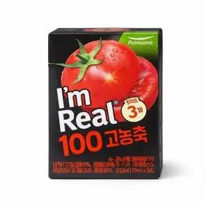 [웰빙창고] 풀무원 아임리얼100 주스 120ml 24팩