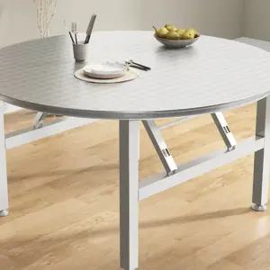 테이블 라운드 접이식 대형 원형 연회장 이동식 식탁