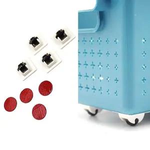 부착식 서랍 바퀴 장난감정리함바퀴 이동바퀴