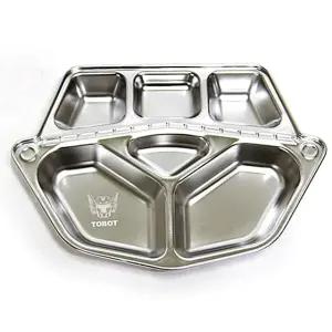 이에스숍 주방용품 또봇파워크루즈배식반 유아 간식쟁반 식기 스텐락