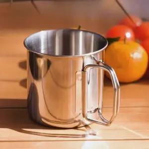 ( )대용량 물컵 잔 가정 심플 스텐물컵 캠핑 스텐 컵