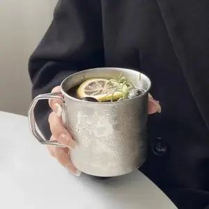 ( )데일리 테이블 물컵 실용형 캠핑 스텐 컵 가정용 잔