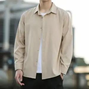 남방 남자 셔츠 오버핏 남자봄남방 블랙 가을 긴팔 오버핏셔츠 남자가을남방 정장셔츠 봄